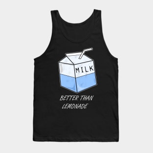 Funny Milk Tank Top